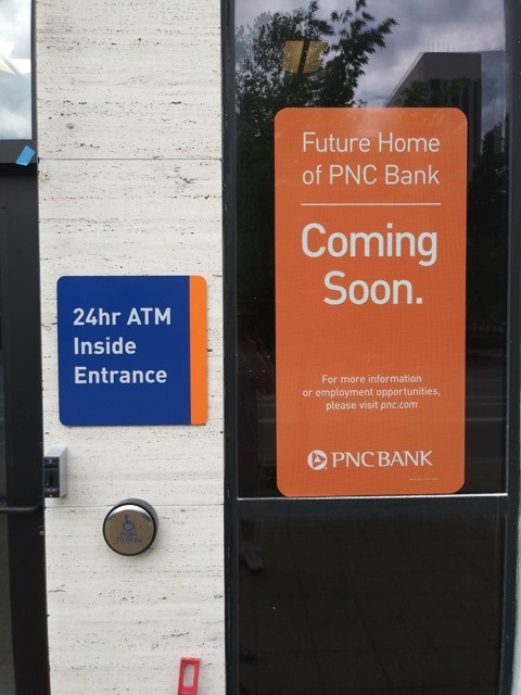 PNC Coming Soon Sign