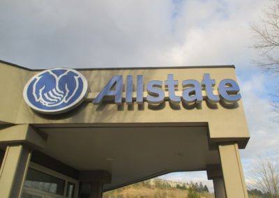 Allstate Rebrand Program Signs