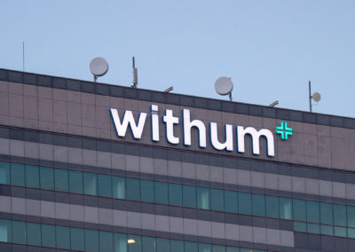 Withum Lightcloud Signage