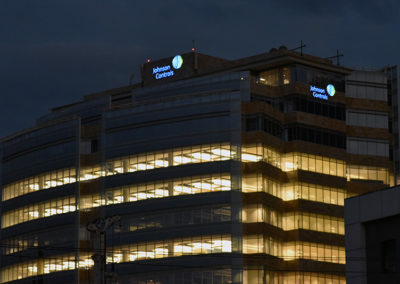 Johnson Controls Illuminated Channel Letters