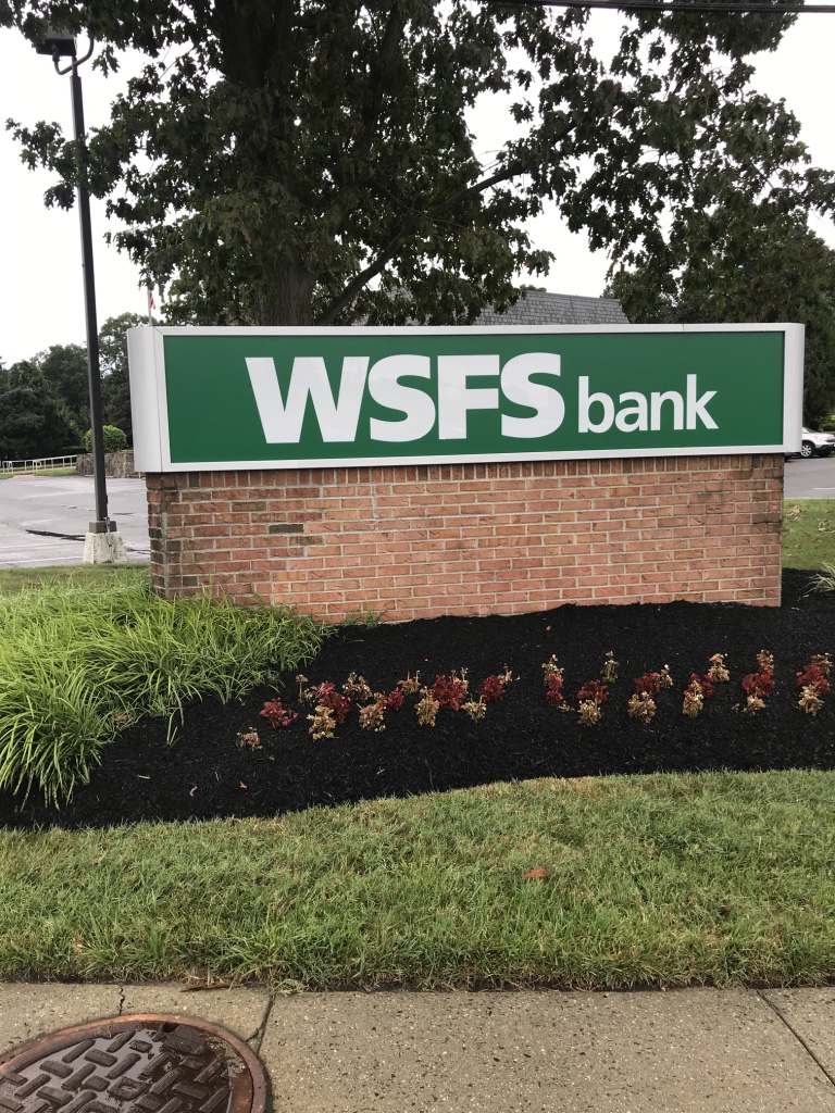WSFS Monument Sign
