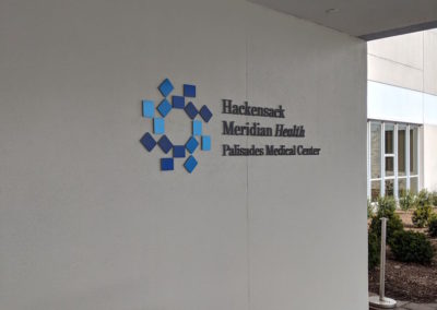 Hackensack Meridian Health Hospital Exterior Signs