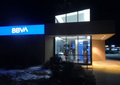 BBVA Exterior Signs