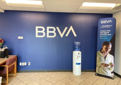 BBVA Interior Signs