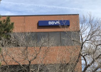 BBVA Exterior Signs