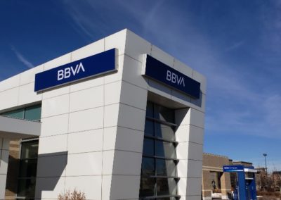 BBVA Exterior Signs