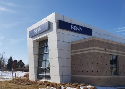 BBVA Exterior Signs