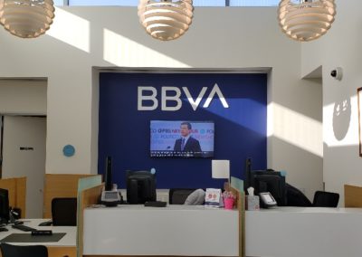 BBVA Interior Signs