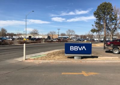 BBVA Exterior Signs