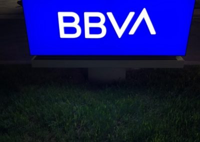 BBVA Exterior Signs