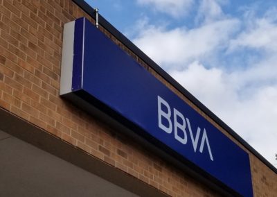 BBVA Exterior Signs