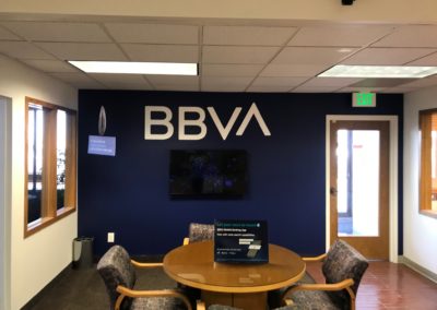 BBVA Interior Signs