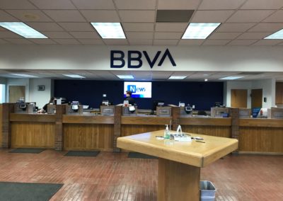 BBVA Interior Signs