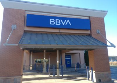 BBVA Exterior Signs