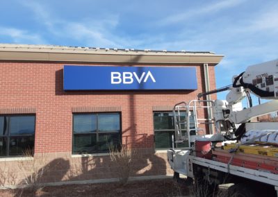 BBVA Exterior Signs