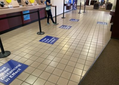 Social Distance Floor Decals