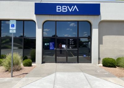 BBVA Exterior Signs