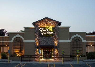 Olive Garden Exterior Sign fabricated and installed by PSCO Sign Group