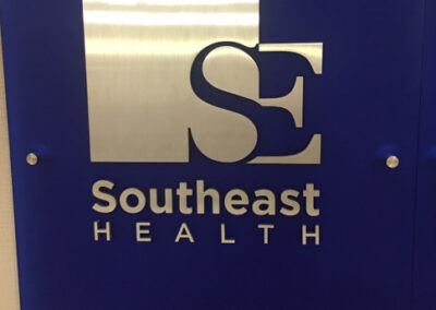 Southeast Hospital Exterior and Interior Sign Program