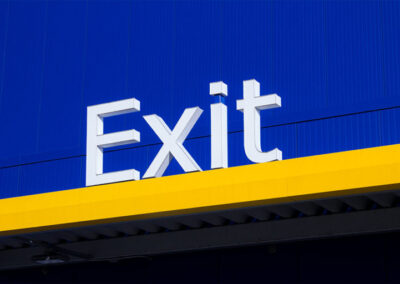 IKEA Exterior Sign Install by PSCO Sign Group