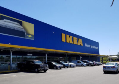 IKEA Exterior Sign Install by PSCO Sign Group