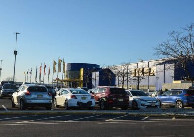 IKEA exterior sign at Elizabeth center in NJ by PSCO Sign Group