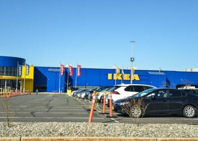 IKEA Exterior Sign Install by PSCO Sign Group