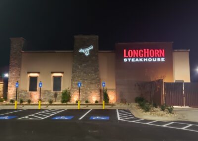 Longhorn Steakhouse Exterior Sign Program Fabricated by PSCO Sign Group