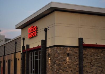 Office Depot Exterior Signage Program for channel letters by PSCO Sign Group