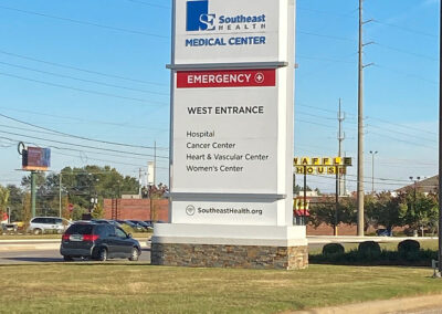 Southeast Hospital Exterior and Interior Sign Program