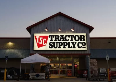 Tractor Supply Company's brand is maintained by ID - PSCO Sign Group