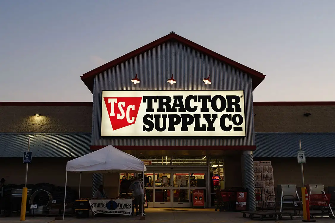 Tractor Supply Company's brand is maintained by ID - PSCO Sign Group