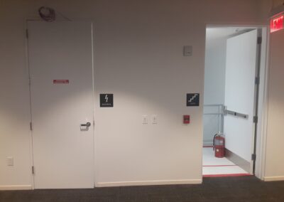 Interior Building Identification Signage