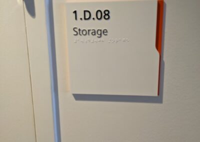 Storage Room Identification Signage