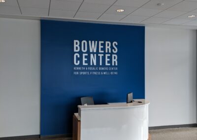Elizabethtown College Interior Sign Fabrication and Installation by PSCO