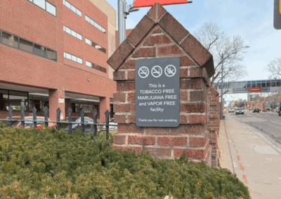 Exterior Signage for Healthcare Rebrand