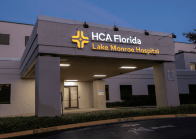 Exterior Signage for Healthcare Rebrand