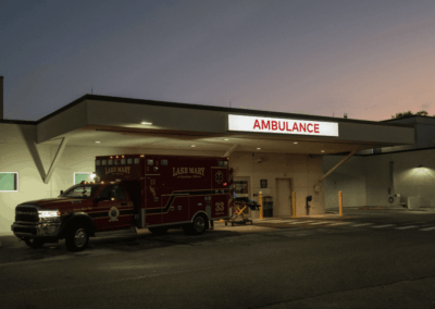 Exterior Hospital Signage for Healthcare Rebrand