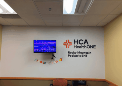 Interior Signage for Healthcare Rebrand