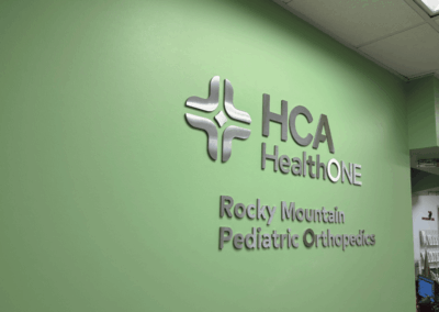 Interior Signage for Healthcare Rebrand