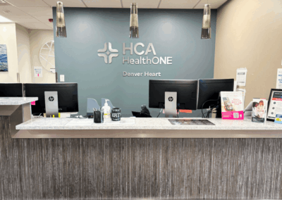 Interior Signage for Healthcare Rebrand