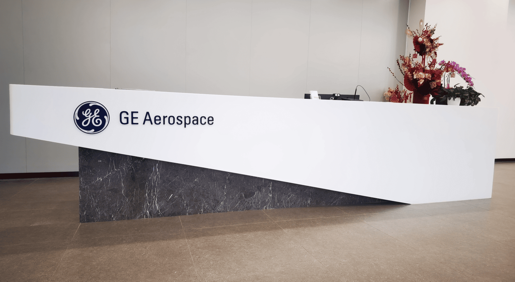 PSCO Sign Group Brand Conversion Example for Entry Way Signage