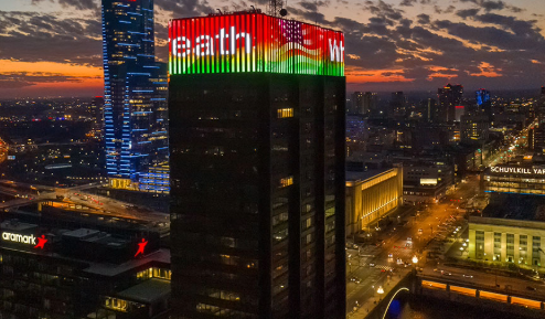 Custom Exterior Lighting for HighRise Building