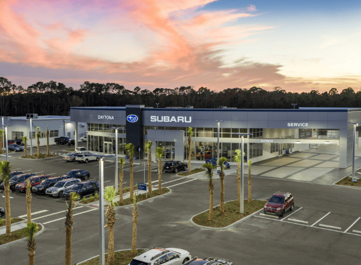 PSCO Subaru Dealership Branding and Showroom Signage