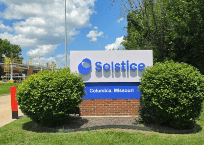 Corporate monument sign by PSCO Sign Group